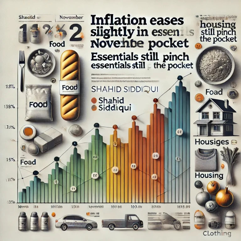 नवंबर 2024 में महंगाई में मामूली गिरावट , लेकिन ज़रूरी चीज़ों की कीमतों का दबाव जारी