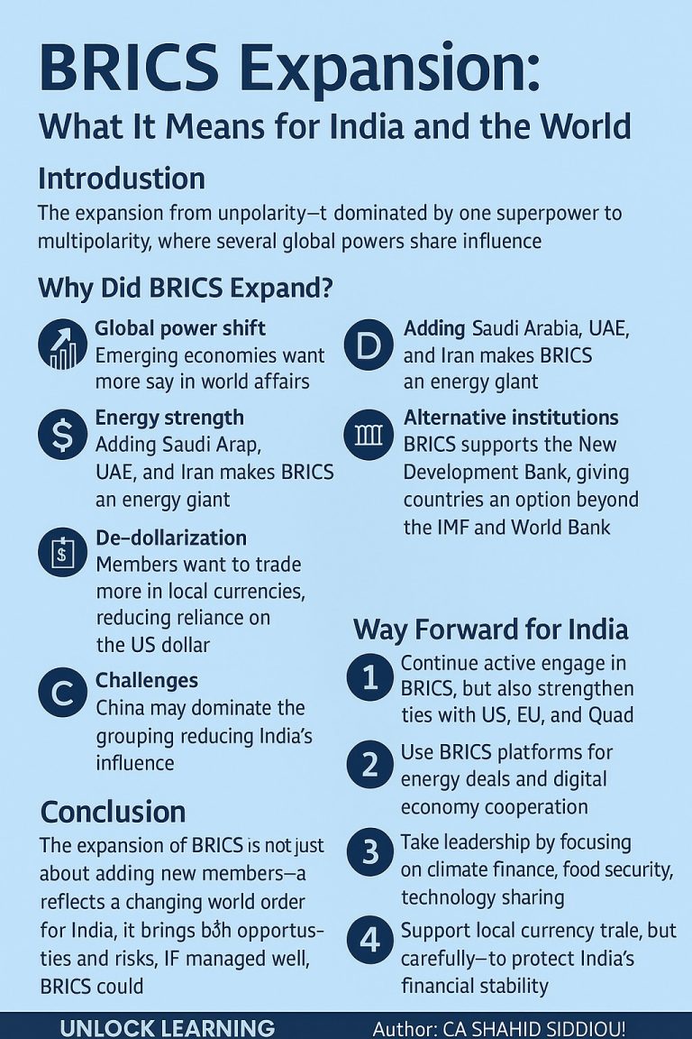 BRICS Expansion: What It Means for India and the World
